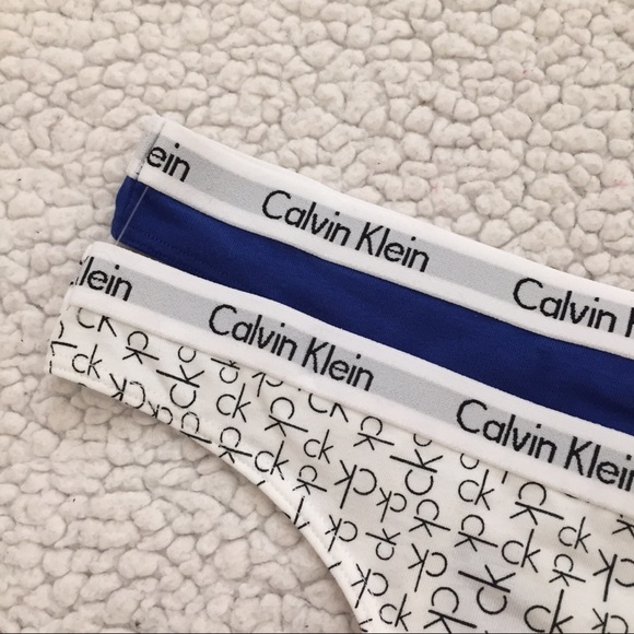 🌹 Calvin Klein Thongs Underwear 2PK - Picture 2 of 3